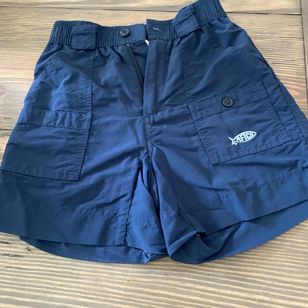 Boys Black Aftco shorts size 26.